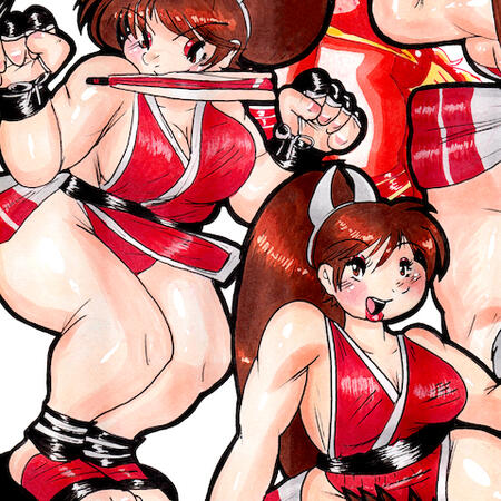 Mai Shiranui fanart Mai Shiranui fanart