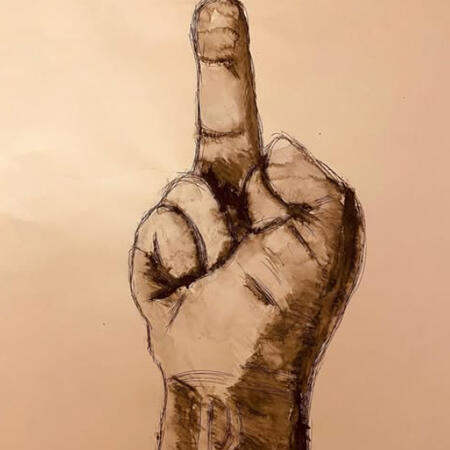 Inkwash drawing (2018)